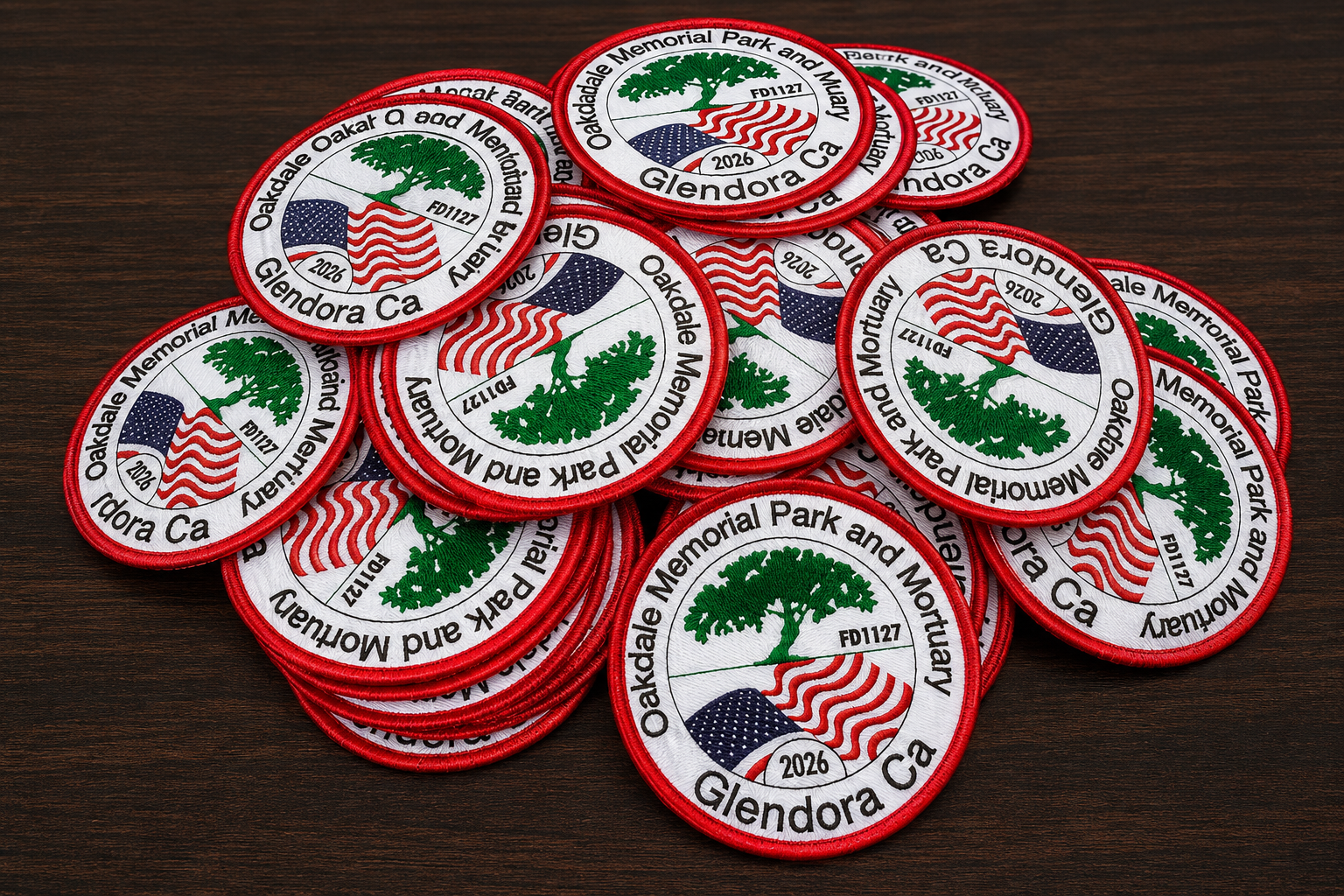 AFRYH production — custom patch orders